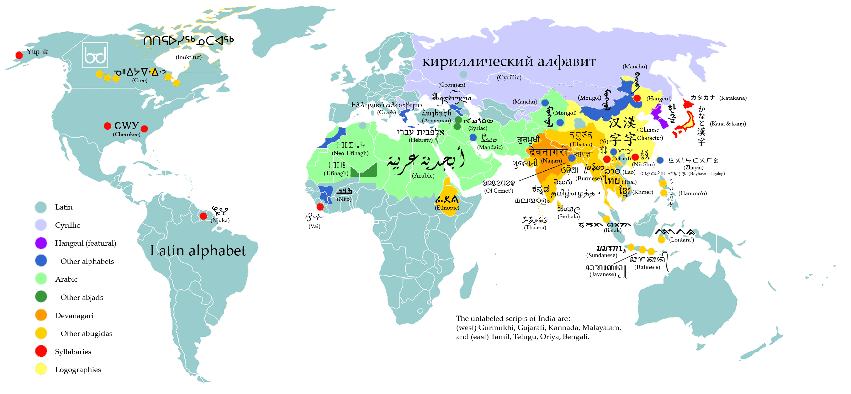 writingsystemsoftheworld