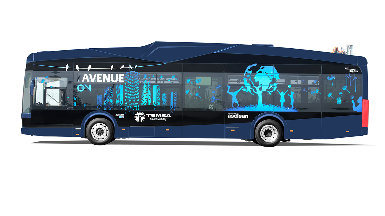 TEMSA ve ASELSAN tarafından ortak üretimi yapılacak olan ve ilk yüzde 100 milli elektrikli otobüs olarak tanıtılan “AvenueEV” bugün görücüye çıktı.