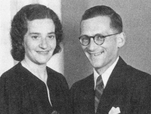 Heinz ve eşi Marianne 1946