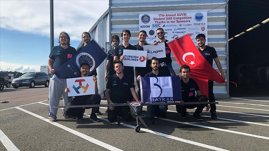 ABD’deki İHA yarışmasında Yıldız Teknik Üniversitesi üçüncü oldu