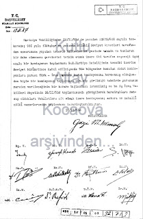 1931 yılında Sovyet kuvvetleri tarafından sınırımıza yapılan saldırıyıtetkik etmek üzere kurulacak komisyon