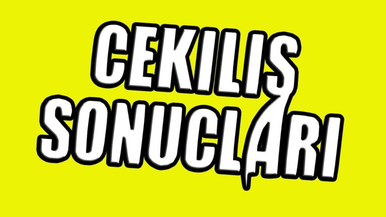 bilimdili çekiliş sonuçları