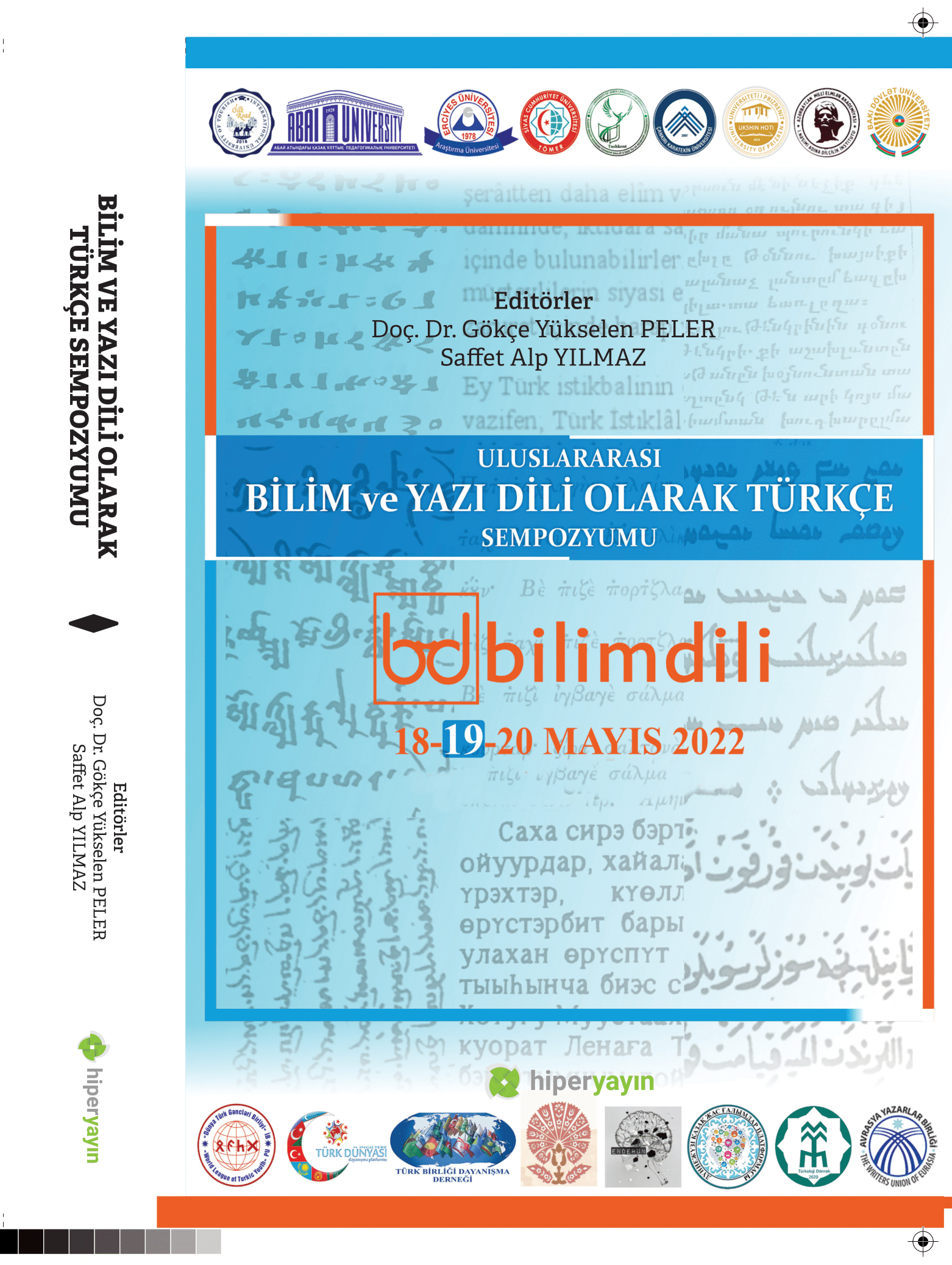 BİLİM VE SEMPOZYUM YAZILARI KAPAK HR-1